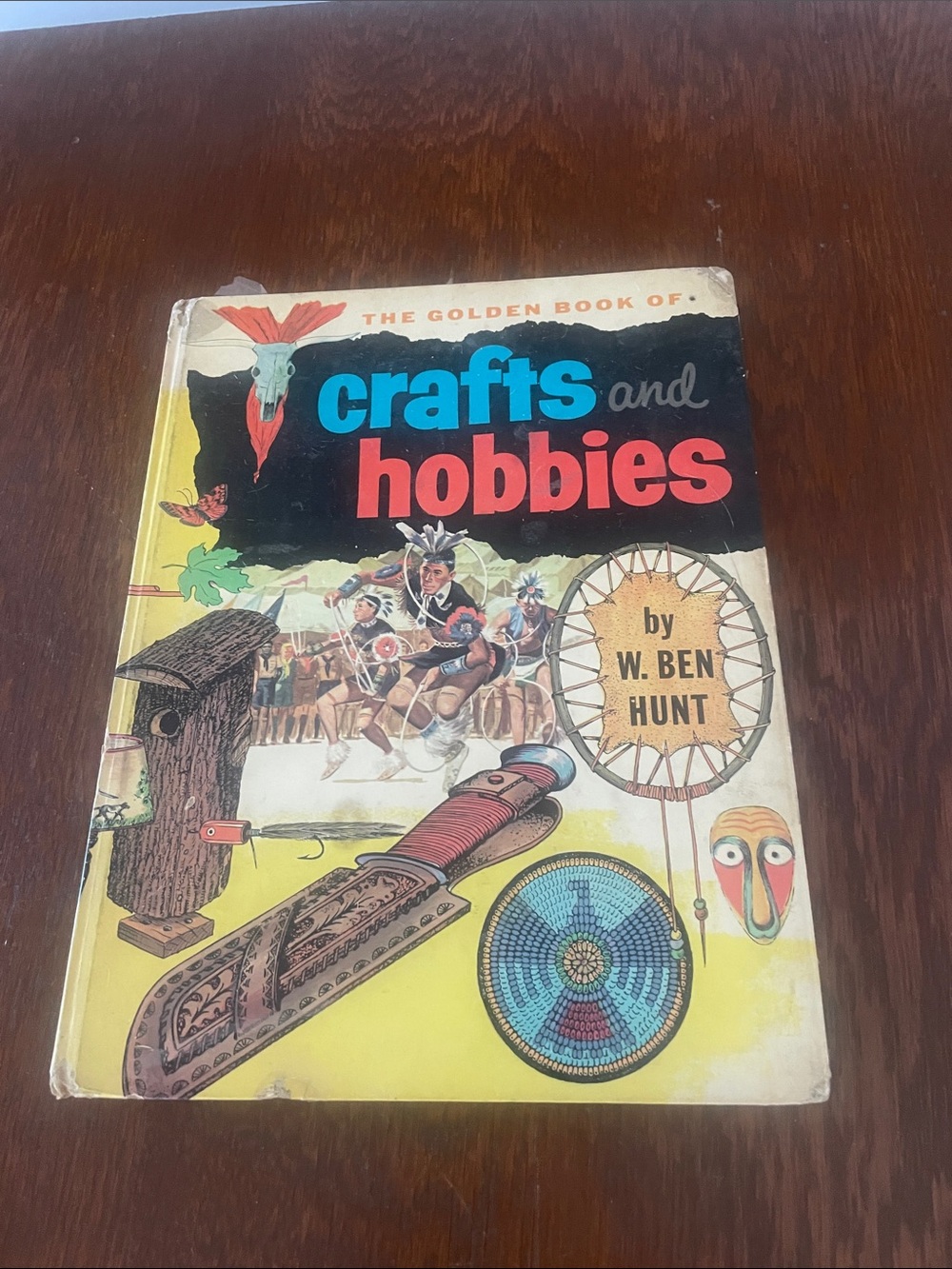 Crafts and Hobbies Vintage Book - Yellow Cover 1962